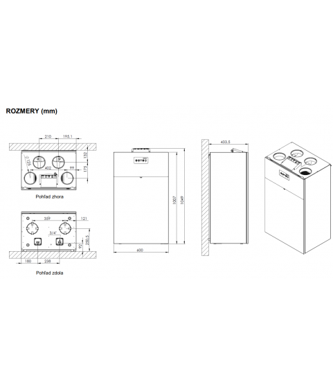 Dantherm HCV 300 (280 m3/h)