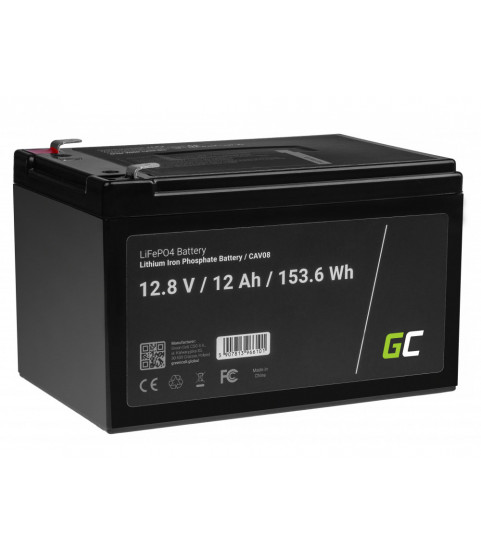 Batéria LiFePO4 12Ah 12.8V 153.6Wh